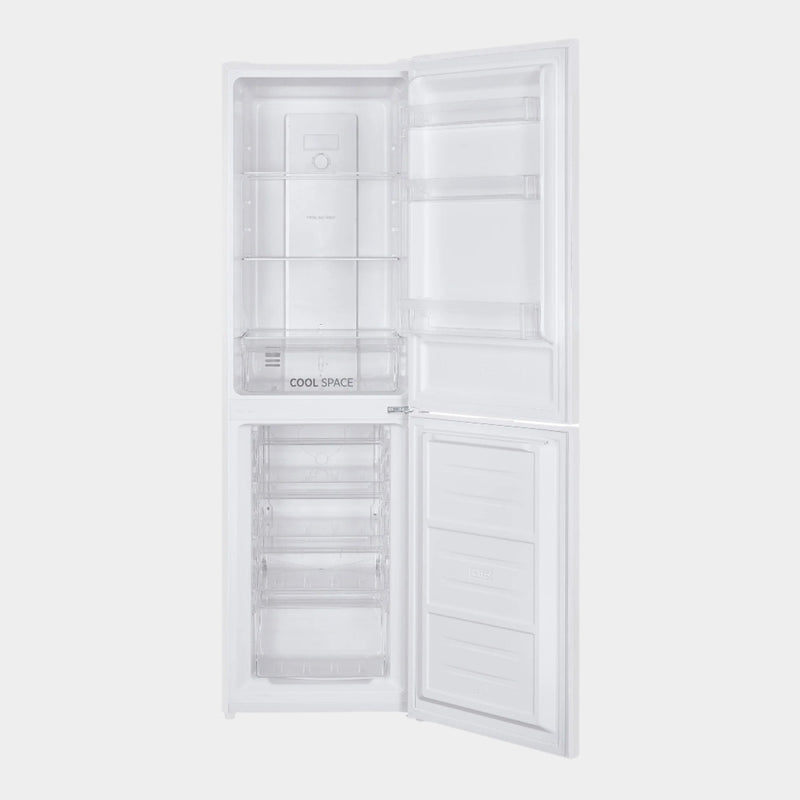 Hoover H-FRIDGE 300 253L No Frost Fridge Freezer – White | 50/50 Split | E Rated | HOCH1T518EWK-1