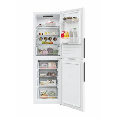 Hoover HVCT3L517EWKR-1 Low Frost Fridge Freezer – 50/50 Split, 252L Capacity, White, Energy Class E