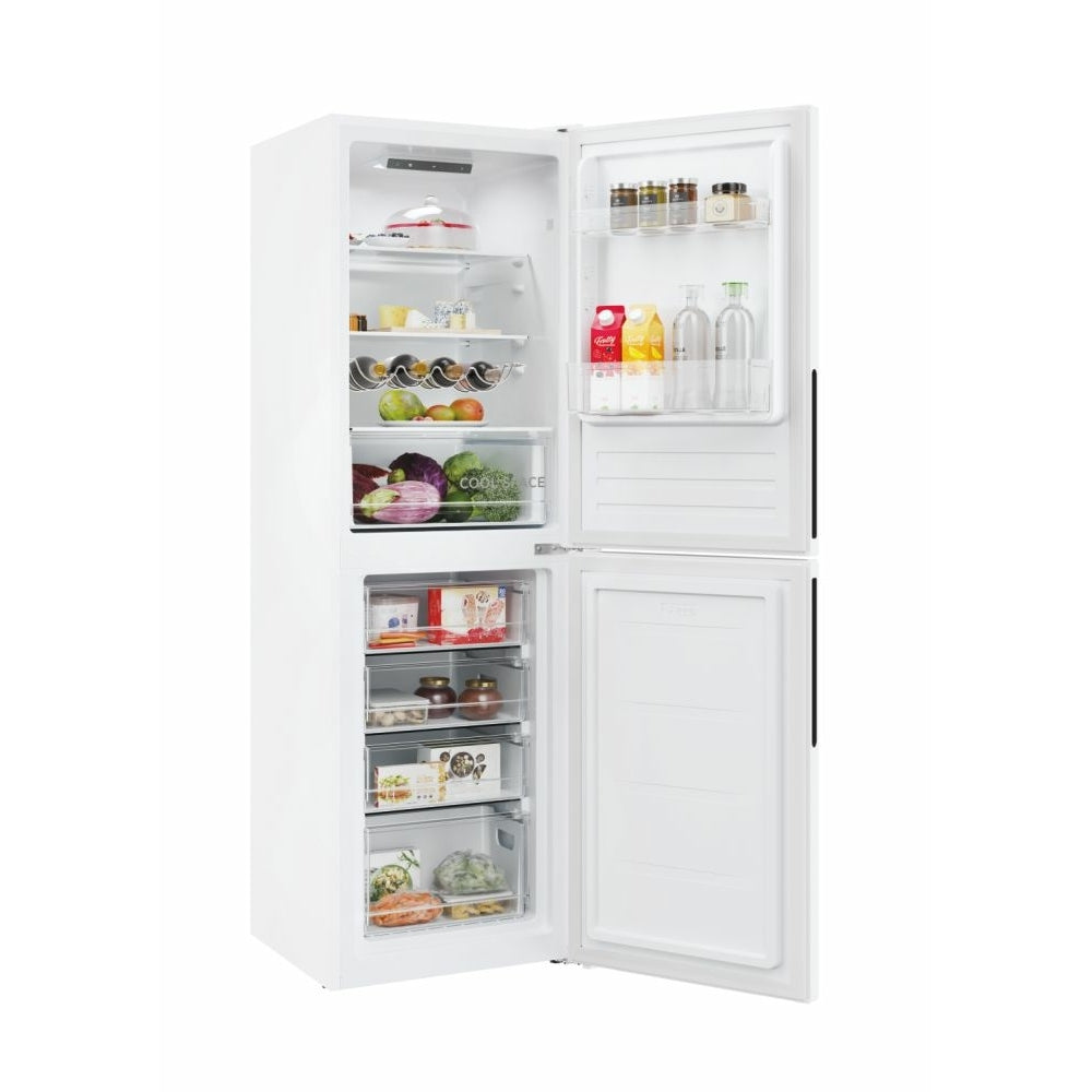 Hoover HVCT3L517EWKR-1 Low Frost Fridge Freezer – 50/50 Split, 252L Capacity, White, Energy Class E