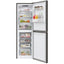 Hoover 252L 50/50 Low Frost Fridge Freezer – Black, 176cm, Super Cool, E Energy Rated