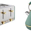 Tower Cavaletto 4-Slice Toaster - Jade and Gold