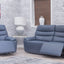 Cadiz - Full Leather - Smoke Blue