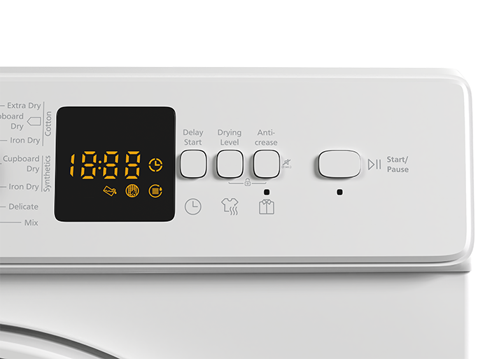 White Knight WT-AT8HPW 8kg Heat Pump Tumble Dryer - White