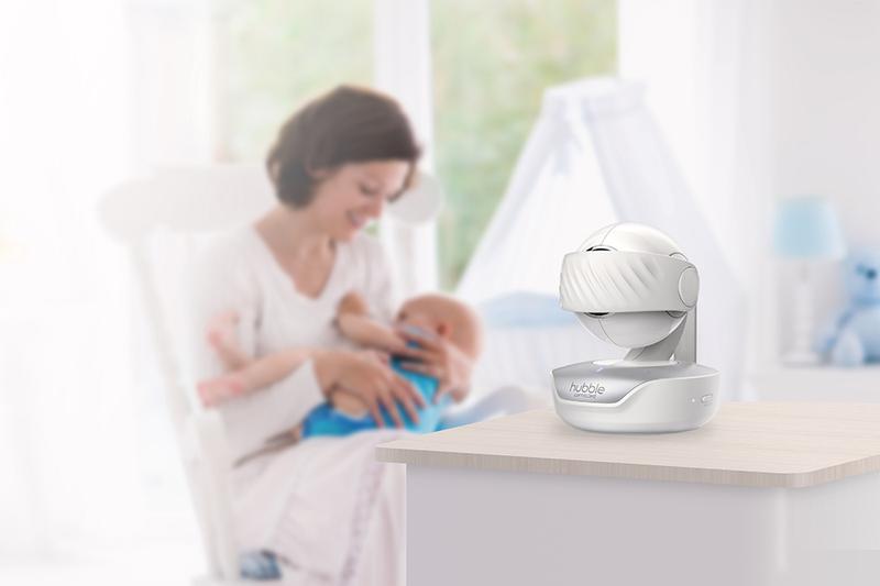 Hubble Nursery Pal Deluxe 5 Video Baby Monitor White