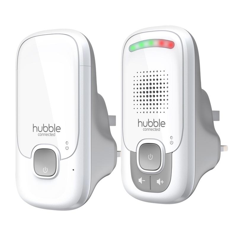 Hubble Listen Audio Baby Monitor White