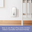 Hubble Listen Audio Baby Monitor White