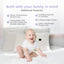 Hubble Nursery Pal Glow+ 5 Video Baby Monitor White