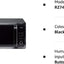 Sharp 20L Freestanding Solo Microwave - R274KM