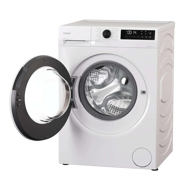 Candy Quick Pro 9kg Freestanding Washing Machine – 1200 RPM, Class A Energy Efficiency, 16 Programmes, Smart Speed Technology, White