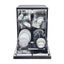 Candy Rapido 13 Place Freestanding Dishwasher CF3C9E0B‑80 – Black Freestanding Dishwasher 13 Place Settings