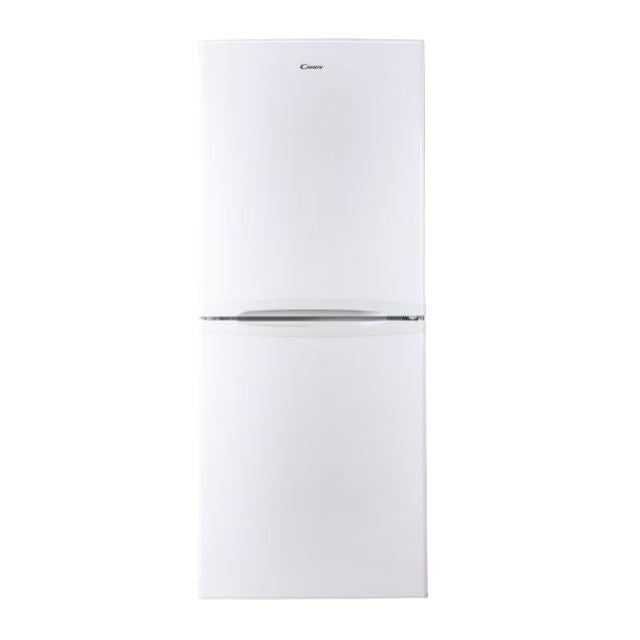 Candy 185L 50/50 Freestanding Fridge Freezer – 136cm, White, Manual Defrost, E Energy Rated