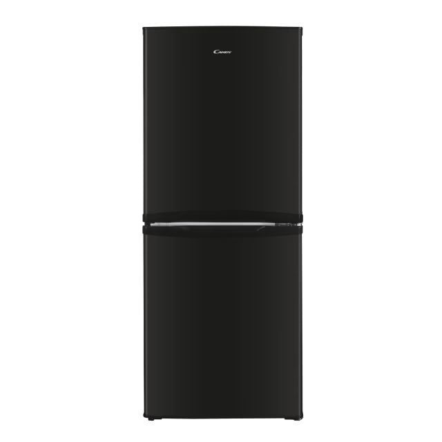 Candy CCH1S513EBK 136cm 50/50 Freestanding Fridge Freezer, 173L Capacity, E Rated, Black