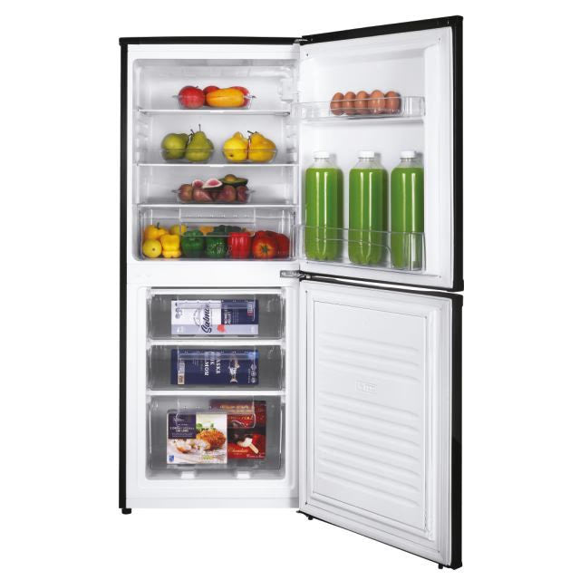 Candy CCH1S513EBK 136cm 50/50 Freestanding Fridge Freezer, 173L Capacity, E Rated, Black