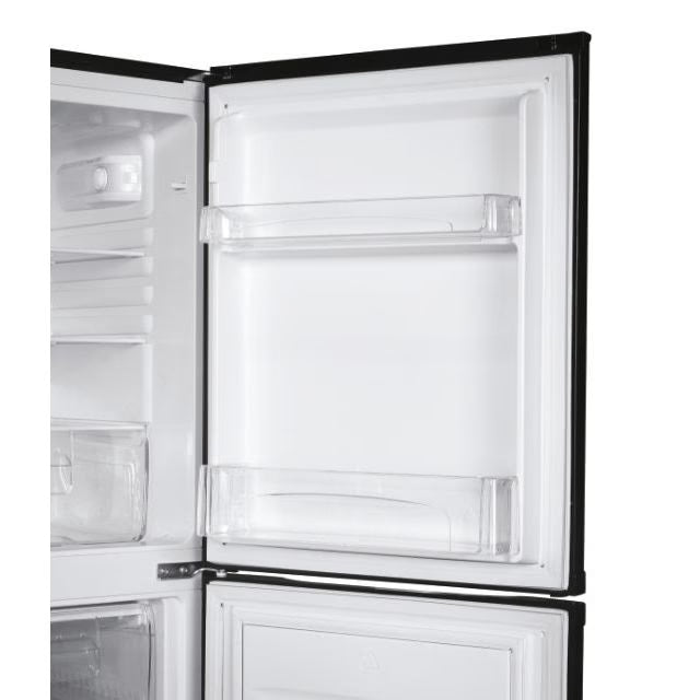 Candy CCH1S513EBK 136cm 50/50 Freestanding Fridge Freezer, 173L Capacity, E Rated, Black