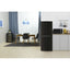 Candy CCH1S513EBK 136cm 50/50 Freestanding Fridge Freezer, 173L Capacity, E Rated, Black