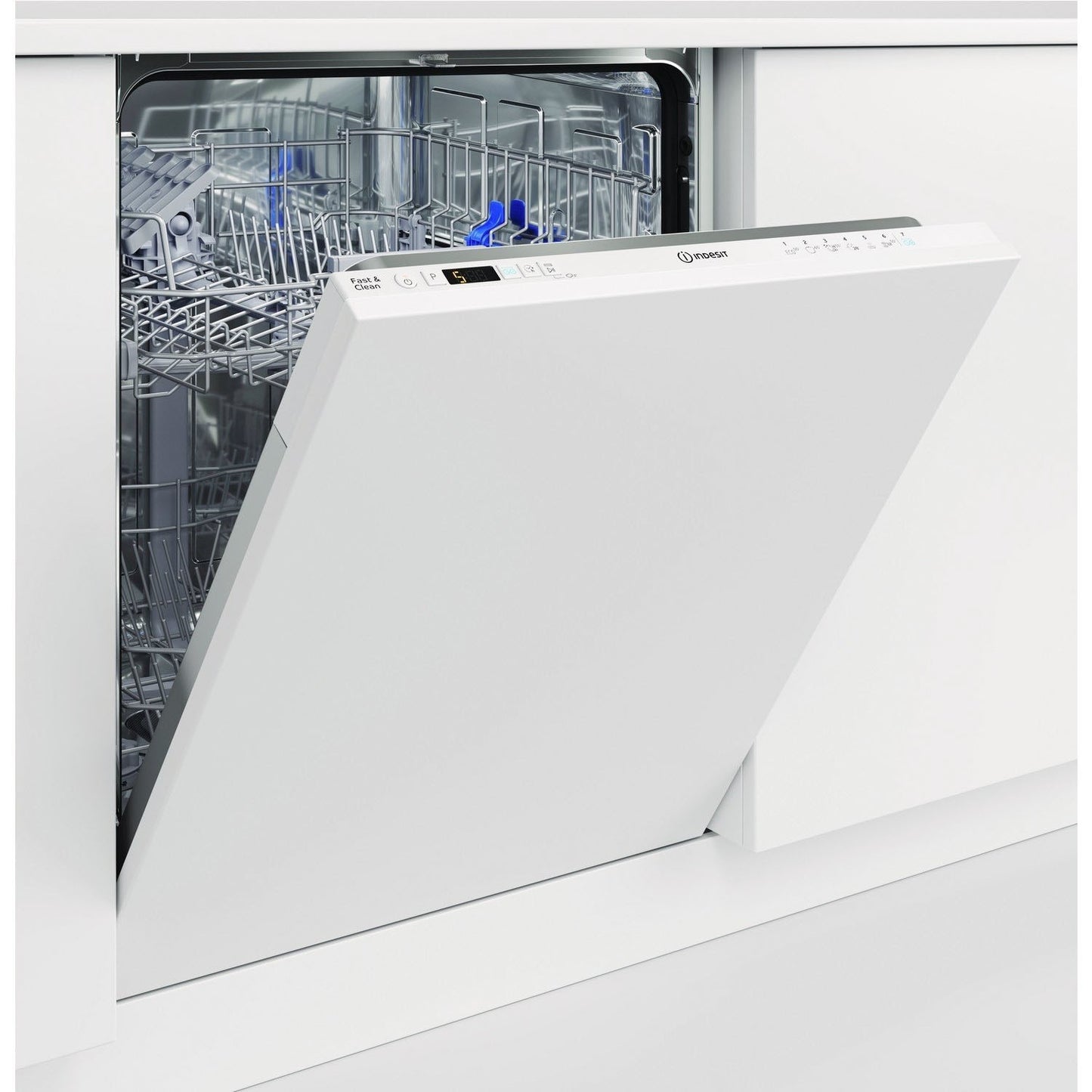 Indesit 13-Place Settings Fully Integrated Dishwasher - DIC3B16UK
