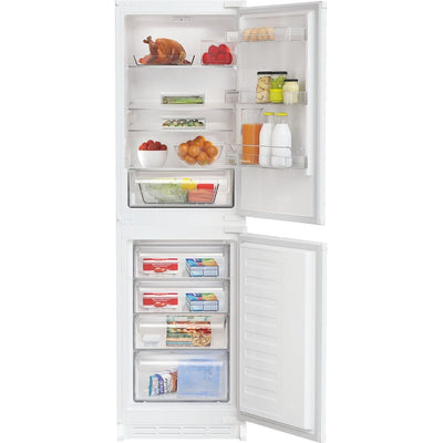 Hotpoint HPKS1262B4UK – 265 L Integrated 50/50 Fridge Freezer with Low Frost, Fresh Zone & Sliding Door Kit – White, E Rated