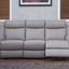 Infiniti Half Leather Modular Sofa - Taupe Grey