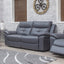 Lugano Fabric Sofa - Dolphin Grey