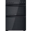 Indesit Electric Double Cooker 60cm Black - ID67V9KMBUK