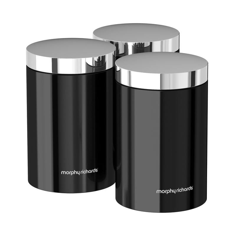 Morphy Richards Set of 3 Storage Canisters