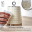 Morphy Richards Dimensions Set of 3 Canisters Ivory Cream