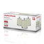 Morphy Richards Dimensions Set of 3 Canisters Ivory Cream