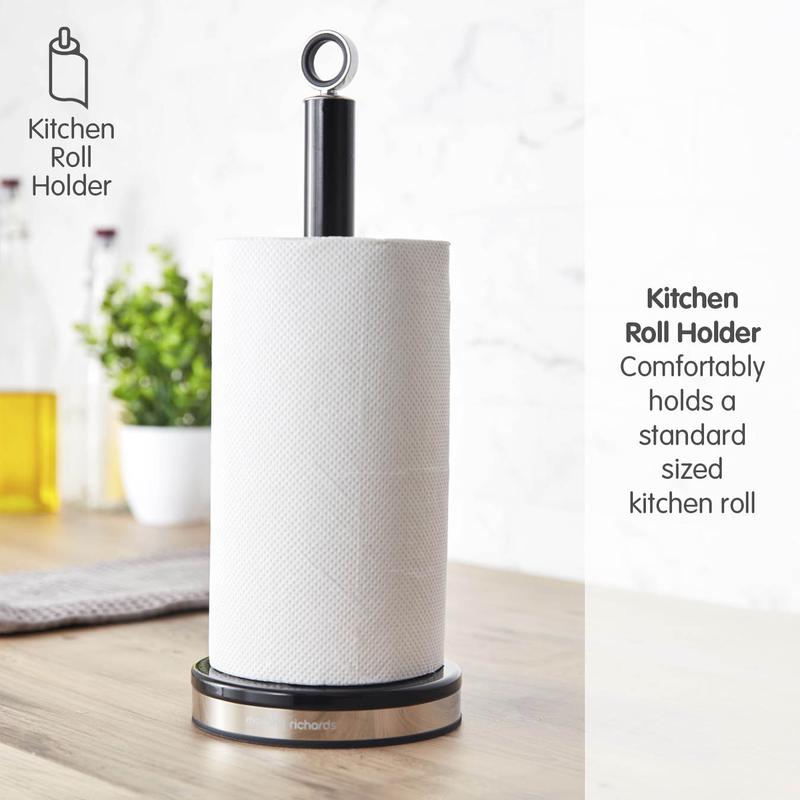 Morphy richards kitchen roll holder black hotsell