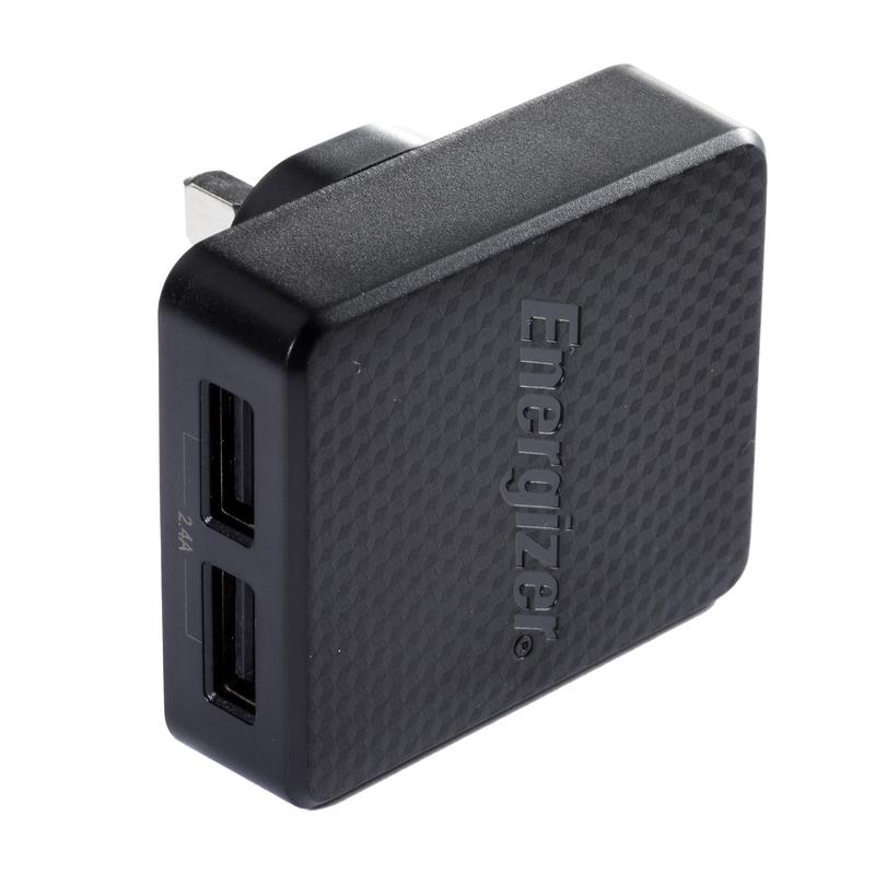Wall Charger 2.4A 2USB UK