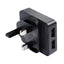 Wall Charger 2.4A 2USB UK