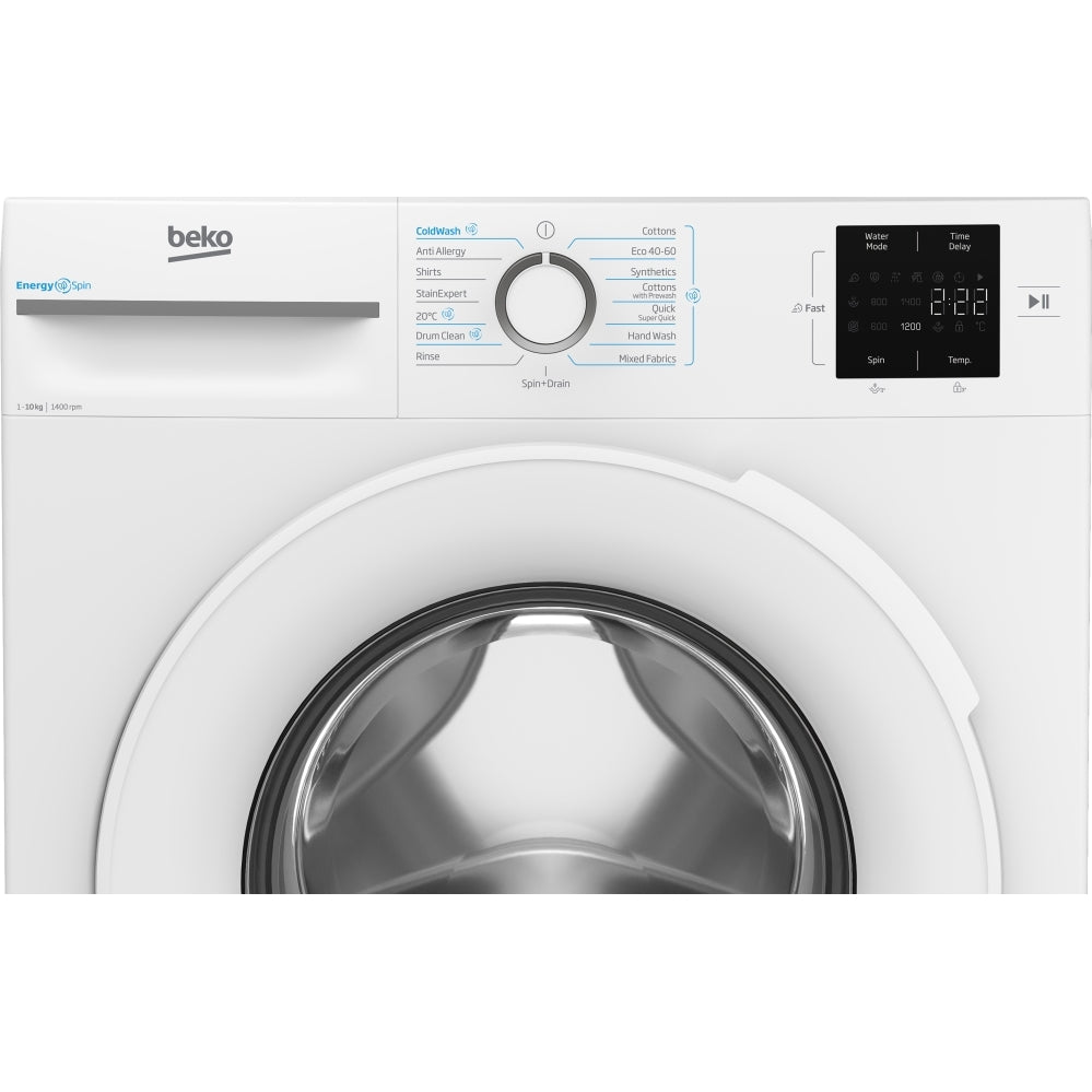 Beko EnergySpin™ B3W31041W 10kg Washing Machine with 1400 rpm - White - A Rated