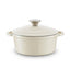 Barbary Oak Foundry 20cm Round Cast Iron Casserole Limoges Blue