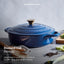 Barbary Oak Foundry 28cm Shallow Cast Iron Casserole Limoges