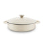 Barbary Oak Foundry 28cm Shallow Cast Iron Casserole Limoges