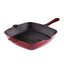 Barbary Oak 26cm Cast Iron Grill Pan