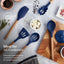 Foundry 5 Piece Utensil Set Limoges Blue