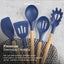 Foundry 5 Piece Utensil Set Limoges Blue