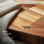 Square Acacia Chevron Chopping Board