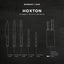 Hoxton Vintage 5 Piece Knife Set with Ash Wood Block