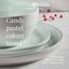 Barbary Oak Oslo 16 Piece Dinnerware Set
