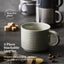 Totem Stacking Mugs Set of 4 Reactive Glaze