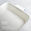 Barbary Oak 26cm Ceramic Square Oven Dish