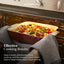 Barbary Oak 26cm Ceramic Square Oven Dish