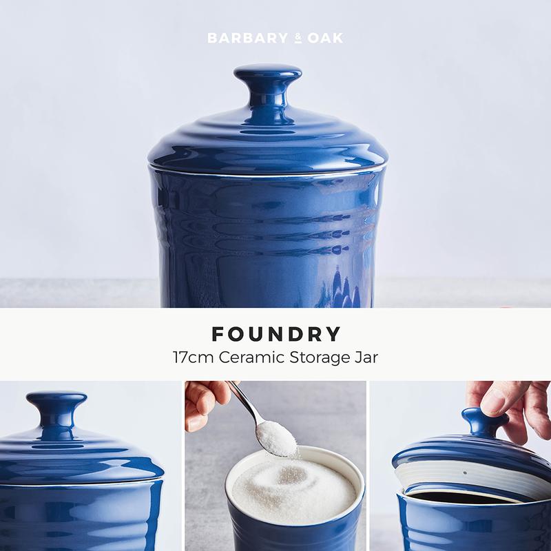 Barbary Oak Foundry 17cm Ceramic Storage Jar
