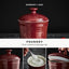 Barbary Oak Foundry 17cm Ceramic Storage Jar