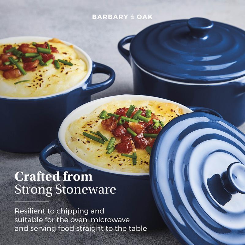 Barbary Oak Foundry 10cm Mini Casseroles Set of 4