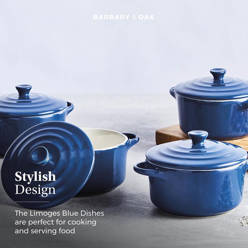 Barbary Oak Foundry 10cm Mini Casseroles Set of 4