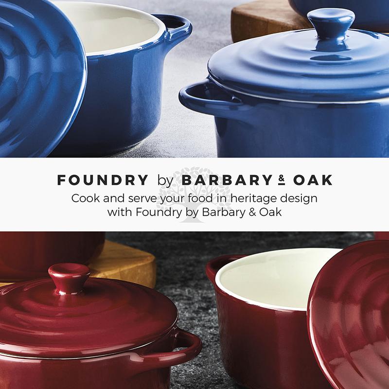 Barbary Oak Foundry 10cm Mini Casseroles Set of 4