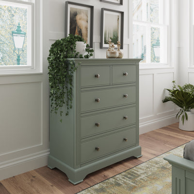 Essentials BP Bedroom - Cactus green 2 Over 3 Chest