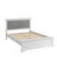 Essentials BP 4.6ft Bed - White